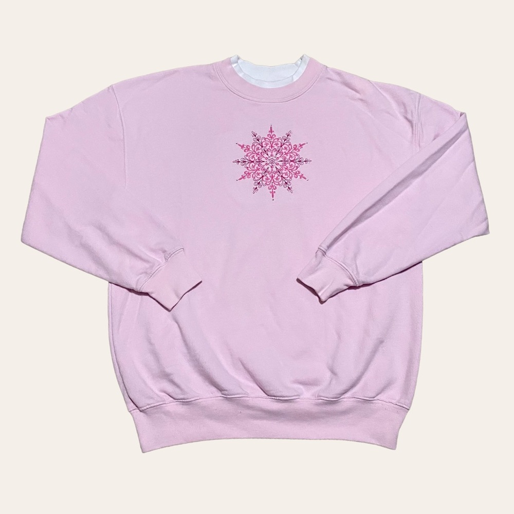Pink Vintage 90s Sweatshirt